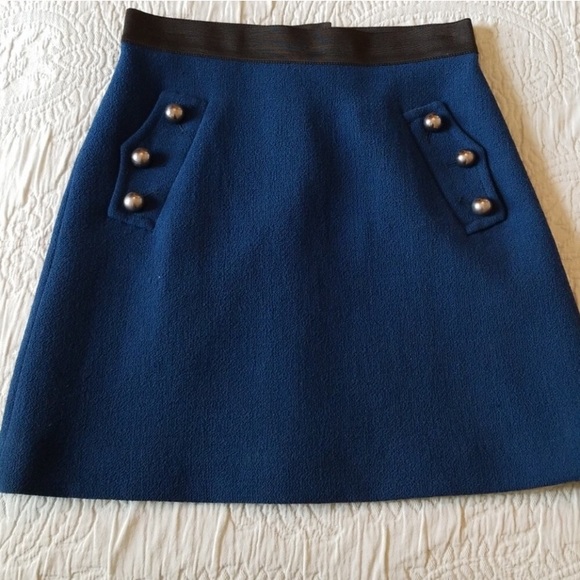 3.1 Phillip Lim Dresses & Skirts - 3.1 Phillip Lim Navy Wool Skirt